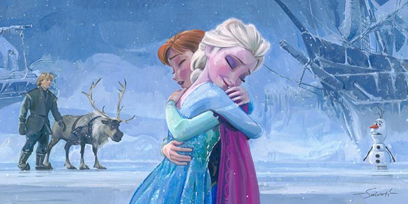 True Love's Embrace - Disney Limited Edition By Tom Matousek