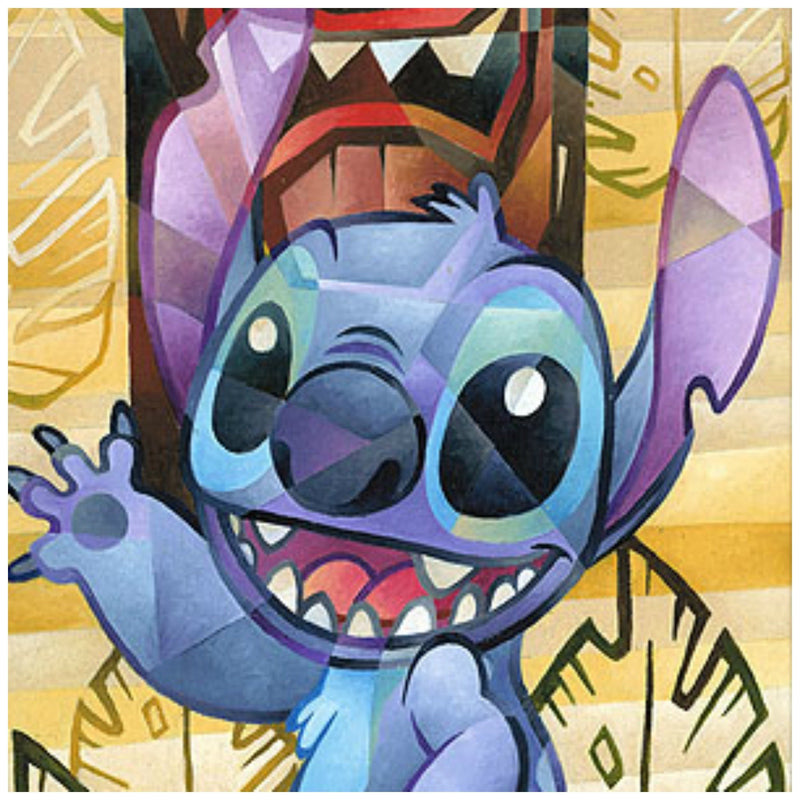 Tiki Stitch - Disney Treasures On Canvas By Tom Matousek