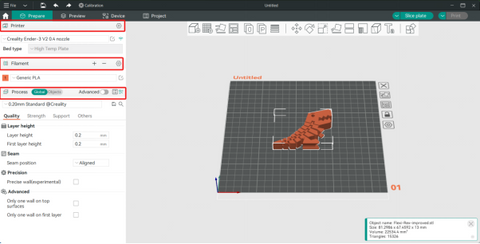 Slicer-Einstellungen spielen eine entscheidende Rolle für das Ergebnis Ihrer 3D-Drucke