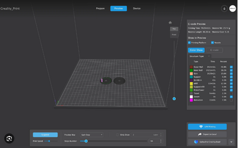 A closer look at Creality Slicer features