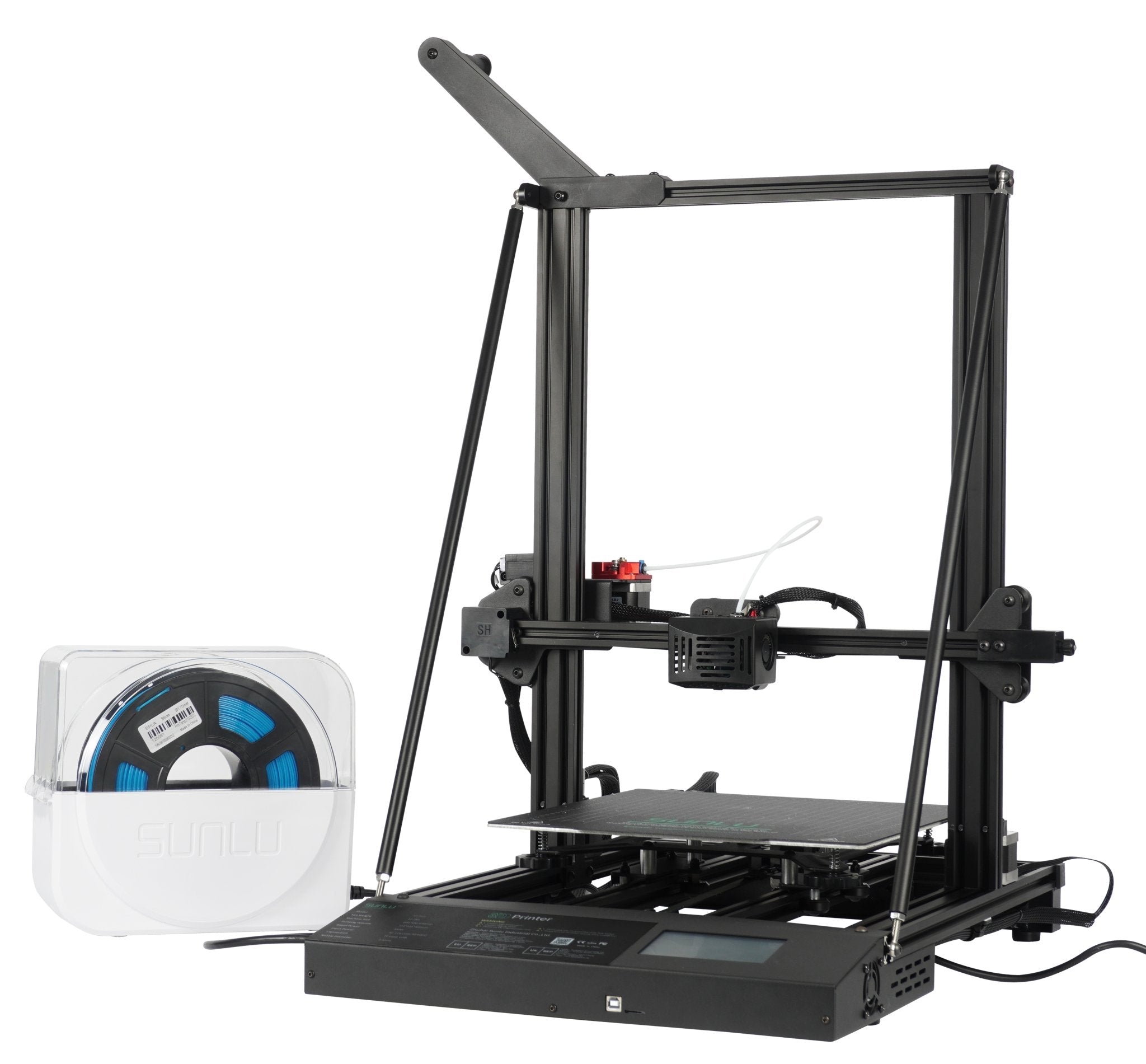 Print Rite Bobine filament ABS 1.75mm bleu 1Kg pour imprimante 3D