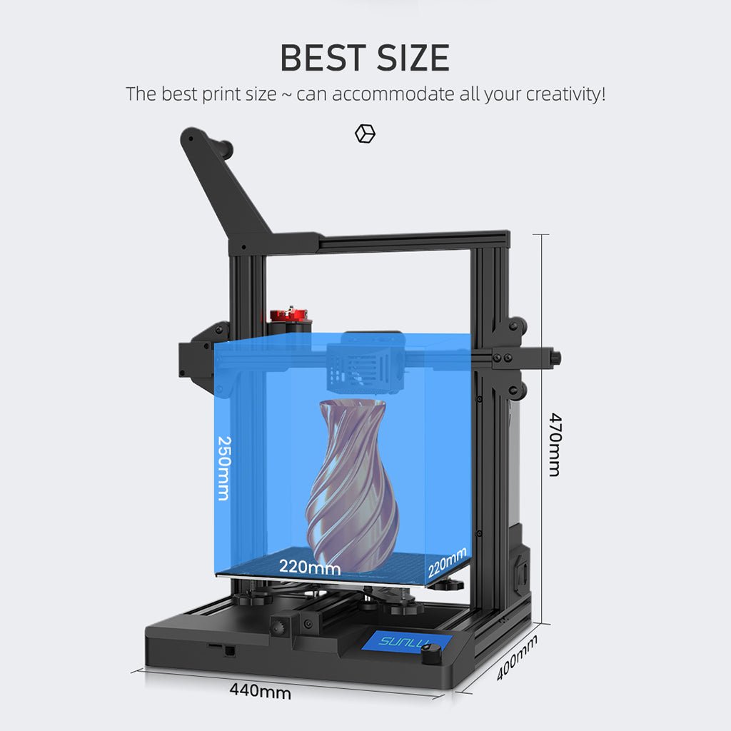 sunlu t3 3d printer mini fdm 3d printer fast printing speed up to 250mms 32bit mainboard equipped with intelligent clog detection moduleship from july 25th 219997 46e12ad1 2e4c 48f7 a1a5 1bb6a5306175 - Fixing Guide