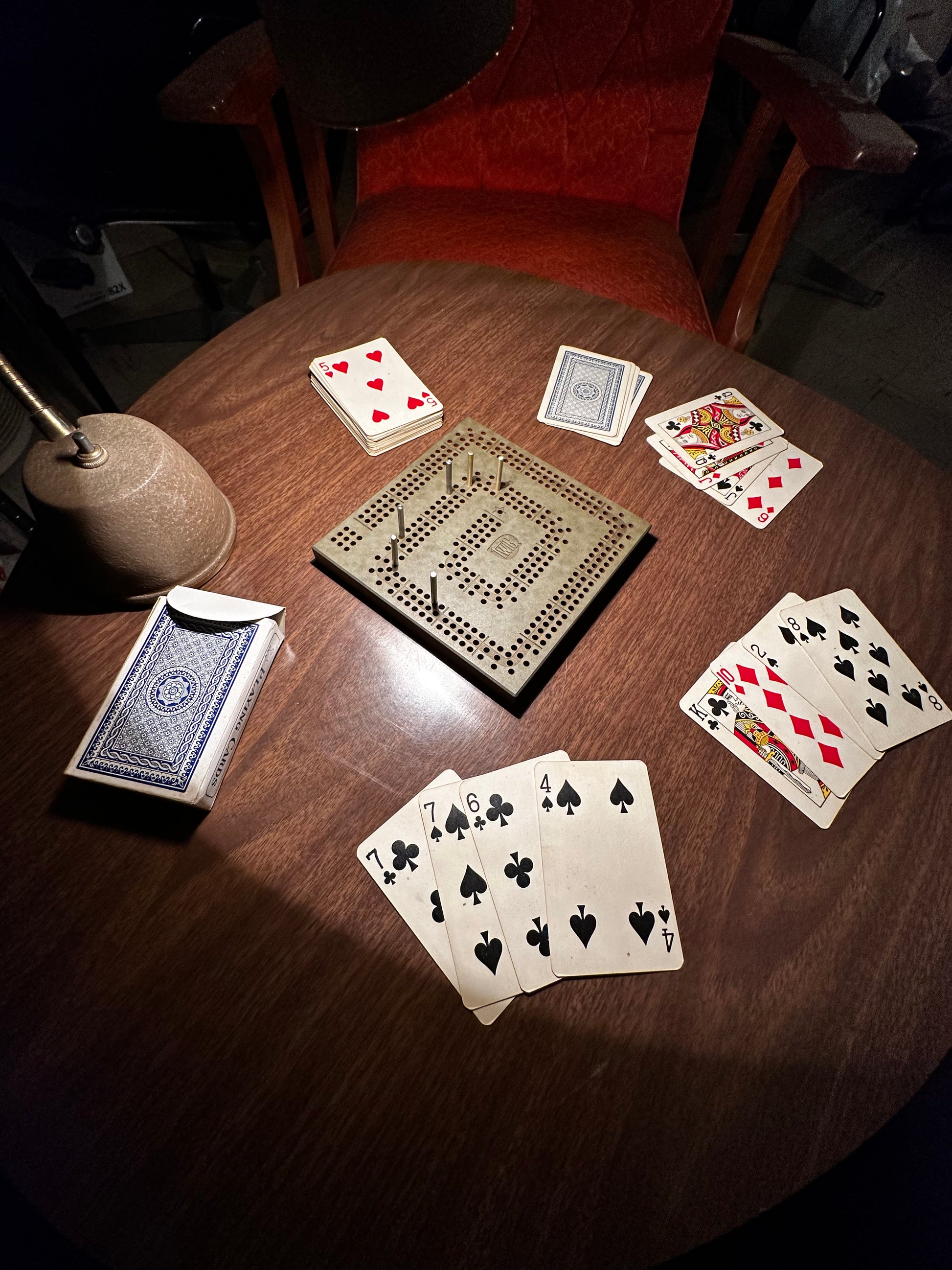 cribbage board game