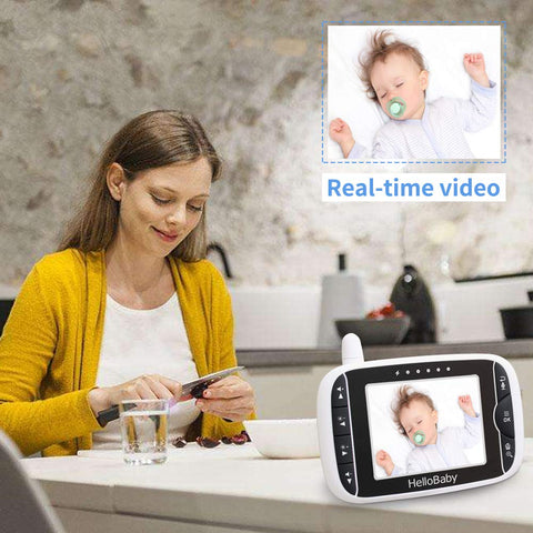 HB65-Video Baby Monitor with Remote Camera Pan-Tilt-Zoom