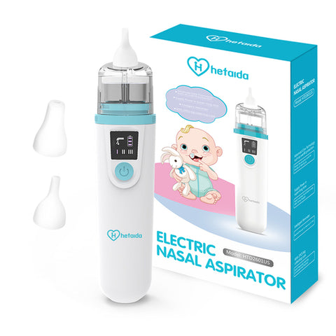 Baby Nasal Aspirator Electric Safe Hygienic Nose Cleaner Snot Sucker F