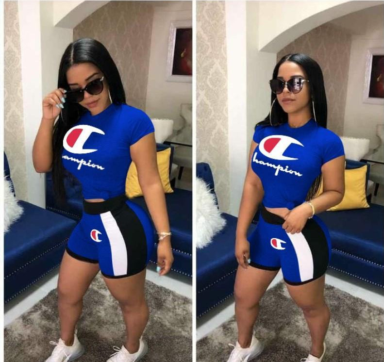 champion women's 2 piece