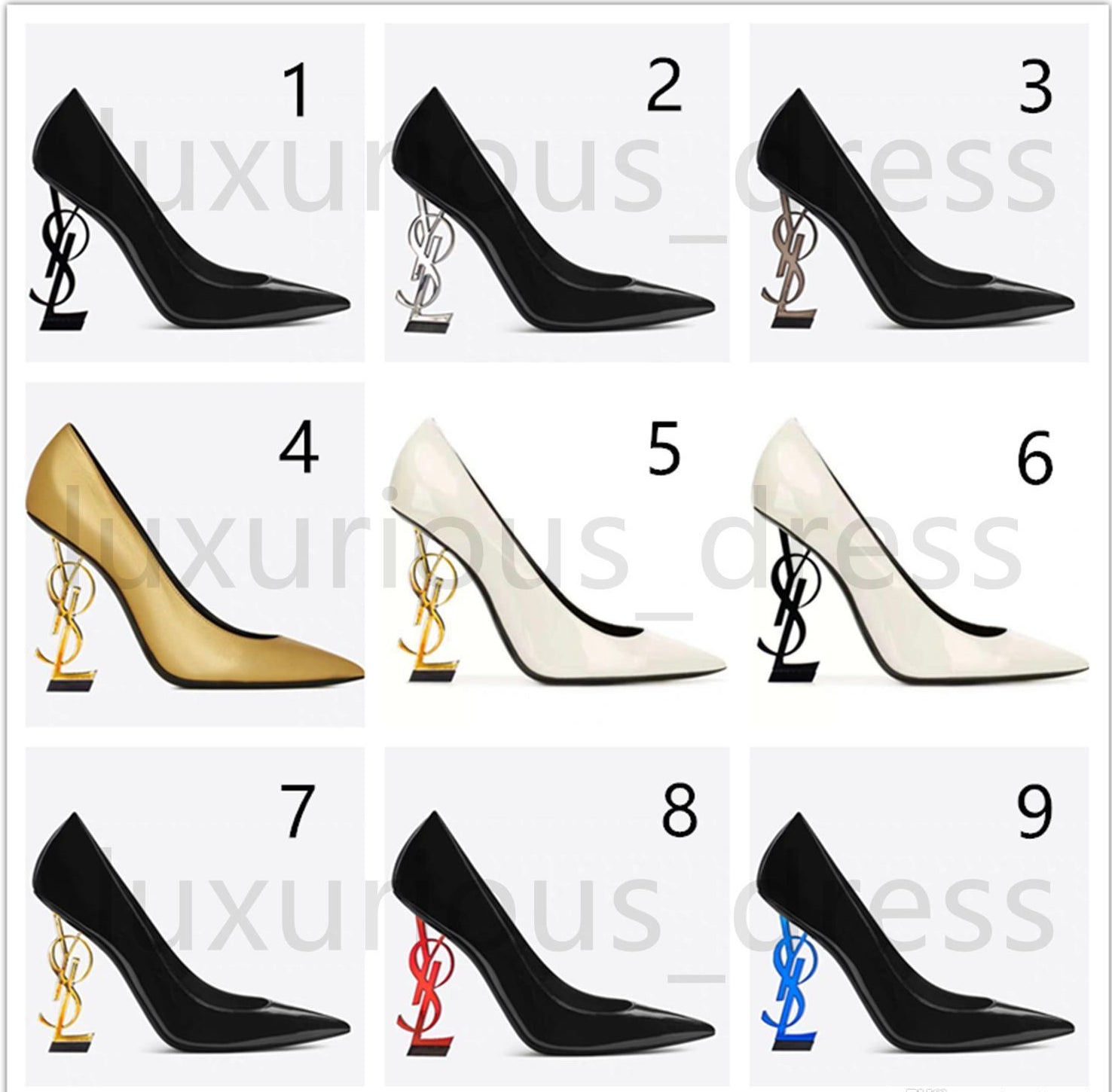 ysl high heels