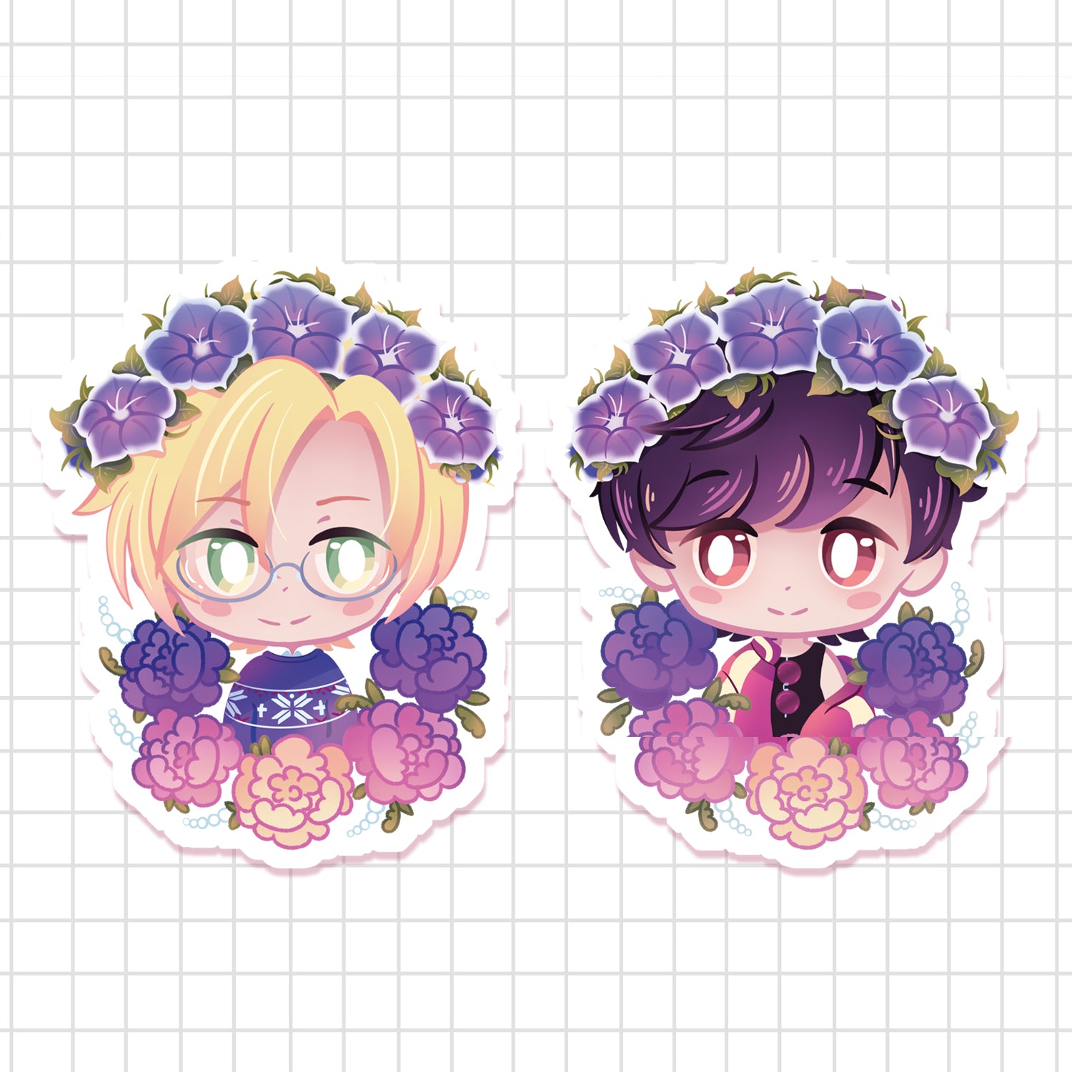 Banana Fish Stickers Lien Art