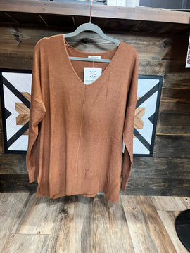 The Natalie Front Seam Sweater