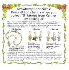 Strawberry Shortcake collect the berries jewelry