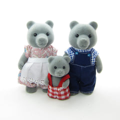 The Evergreen Bear Family Sylvanian Families toys