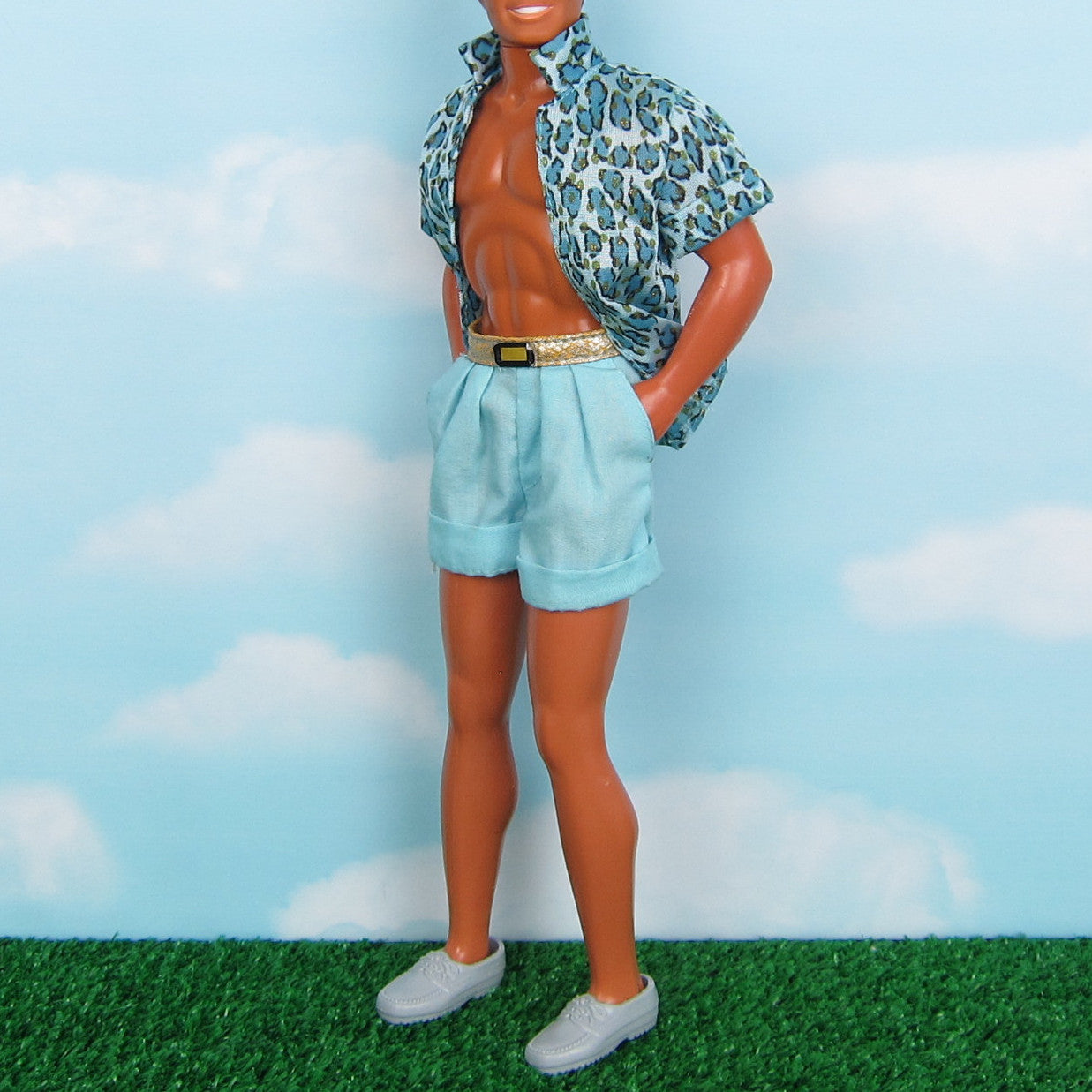 Outfit for Animal Lovin' Ken Doll Vintage 1988 Barbie #1351 | Brown Eyed  Rose