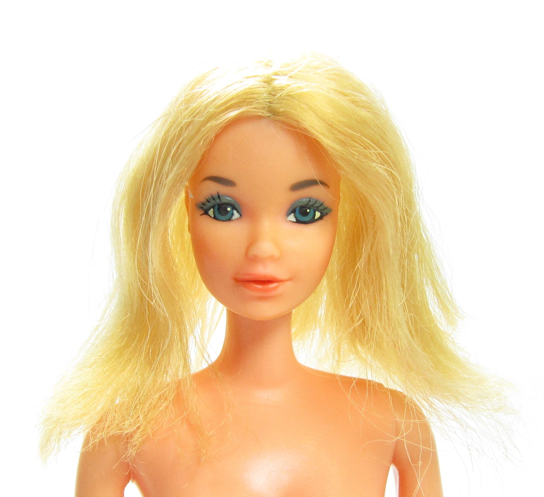 Kinderdag Vervreemden Daarom Miss America Barbie Doll Vintage Quick Curl Blonde Steffie Face Mold |  Brown Eyed Rose