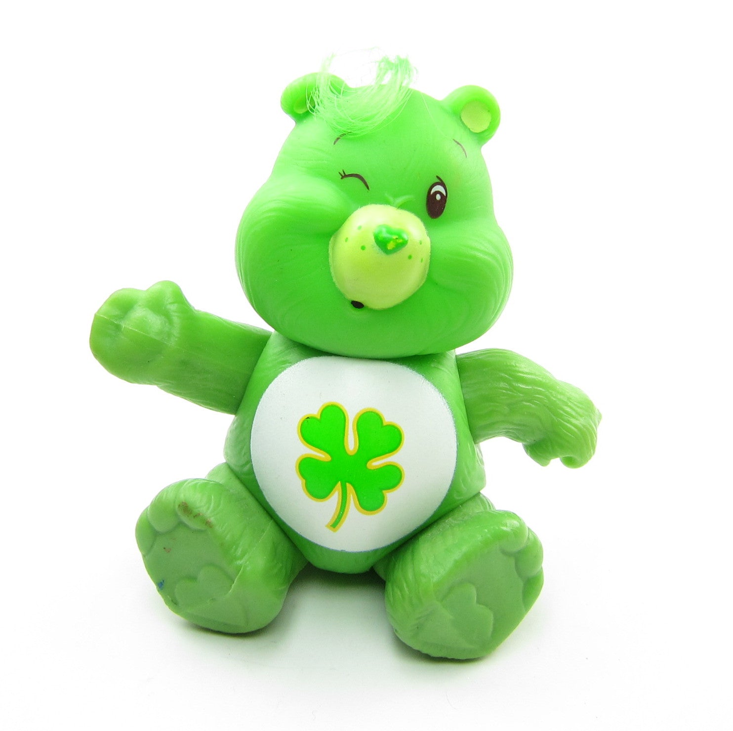 care bear with four leaf clover