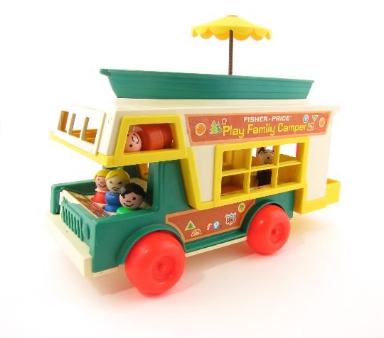 fisher price play family camper