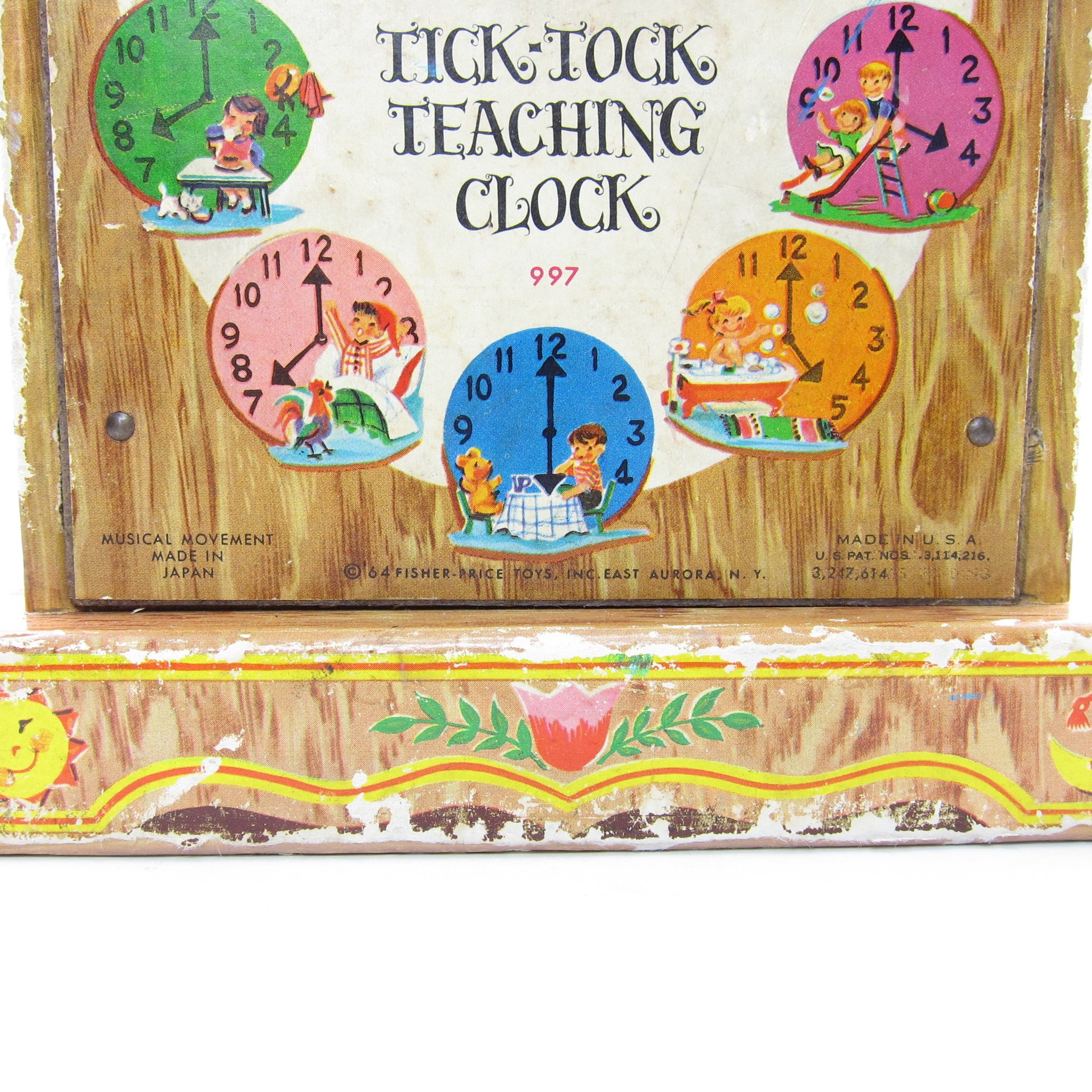 fisher price tick tock clock