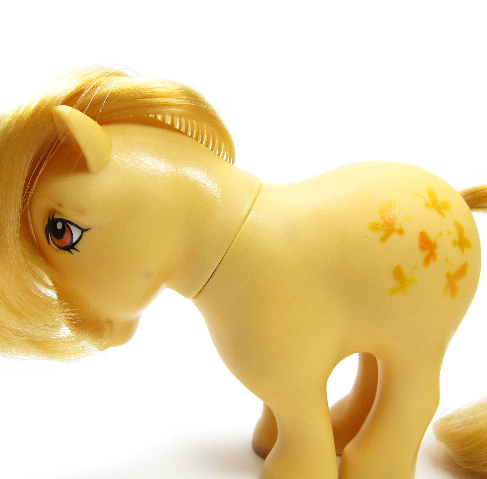 Flat Foot Butterscotch My Little Pony Vintage G1  Brown 