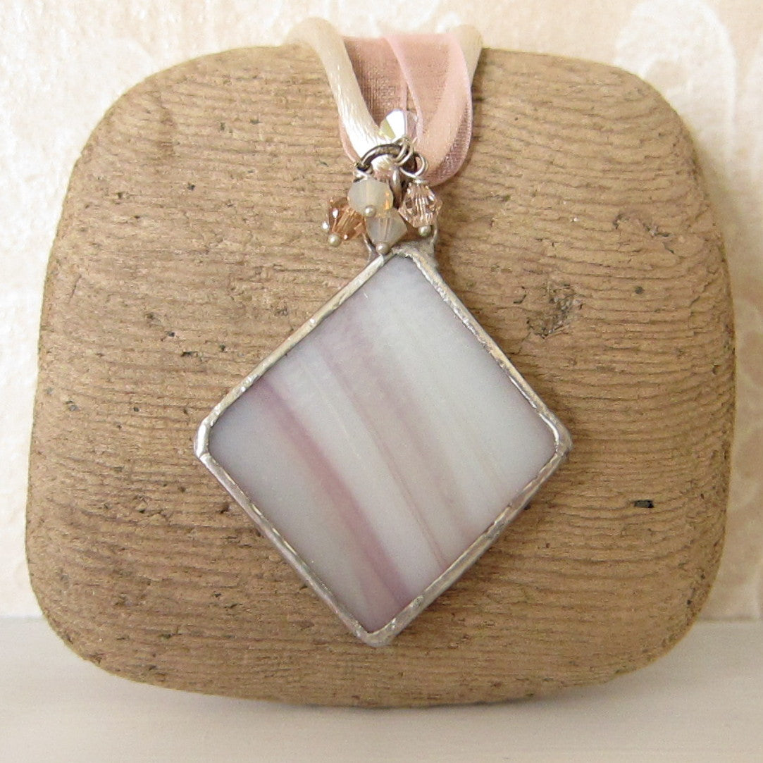 stained glass pendant