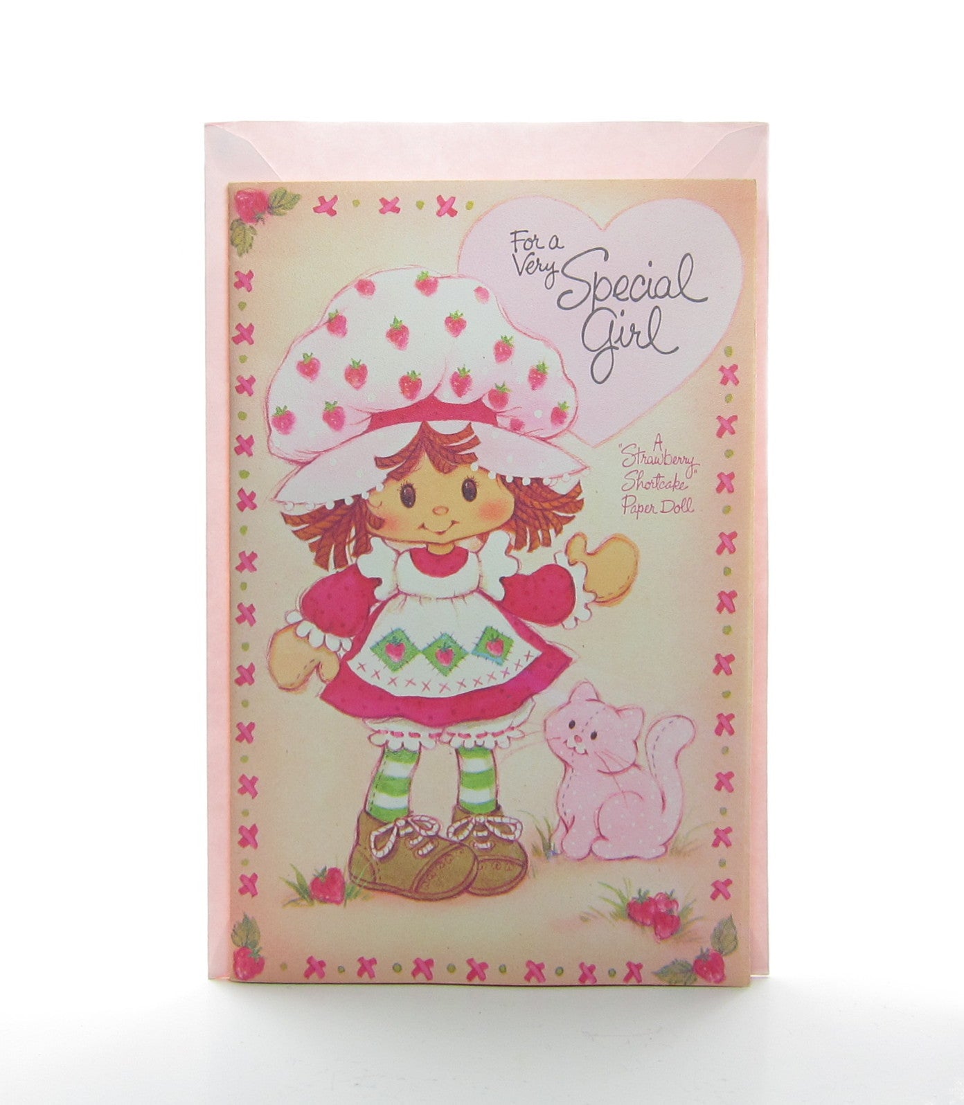 strawberry shortcake paper dolls