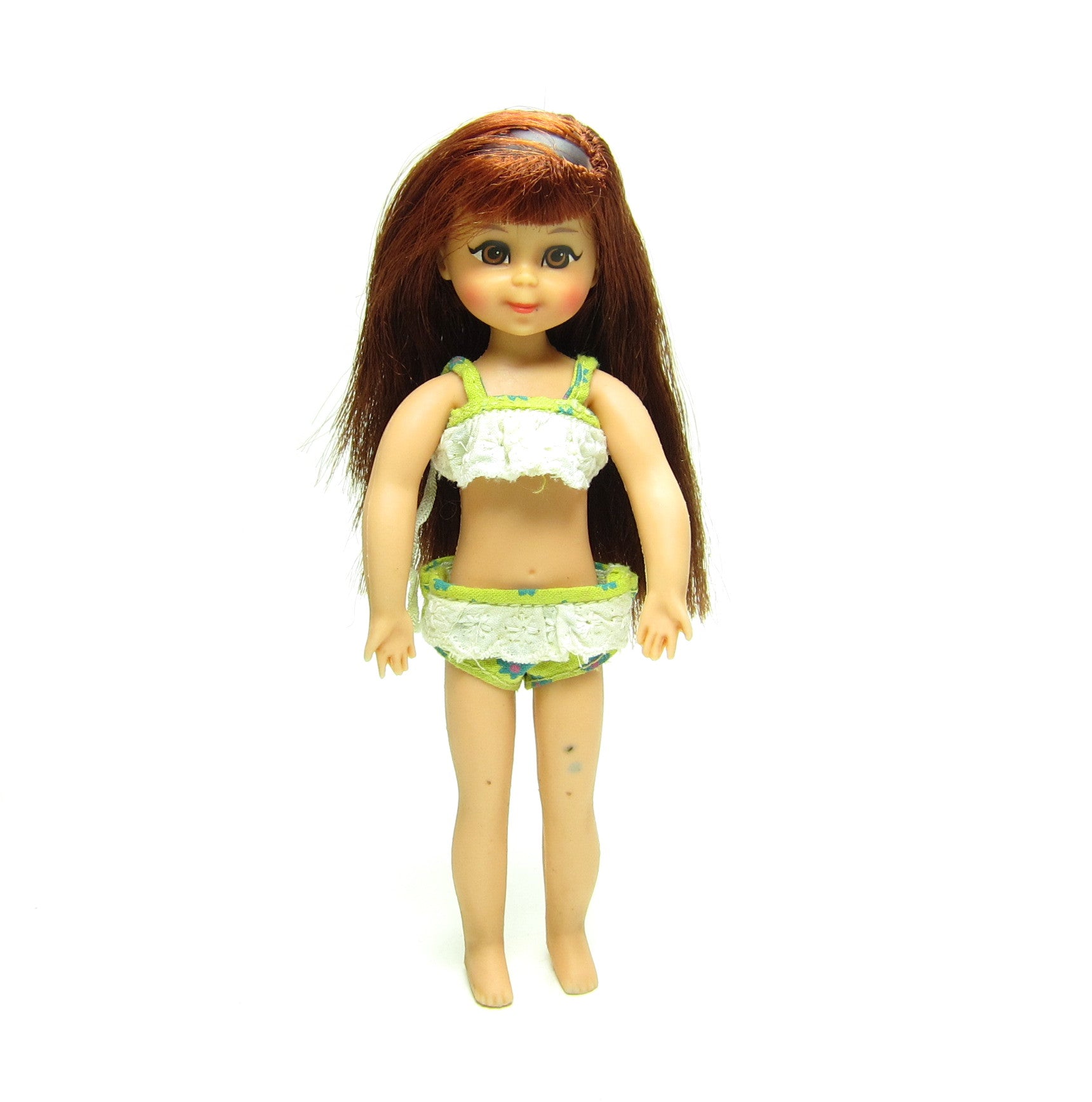 verhoging kortademigheid Zonder Chris Doll Friend of Barbie's Little Sister Tutti in Seashore Shorties |  Brown Eyed Rose