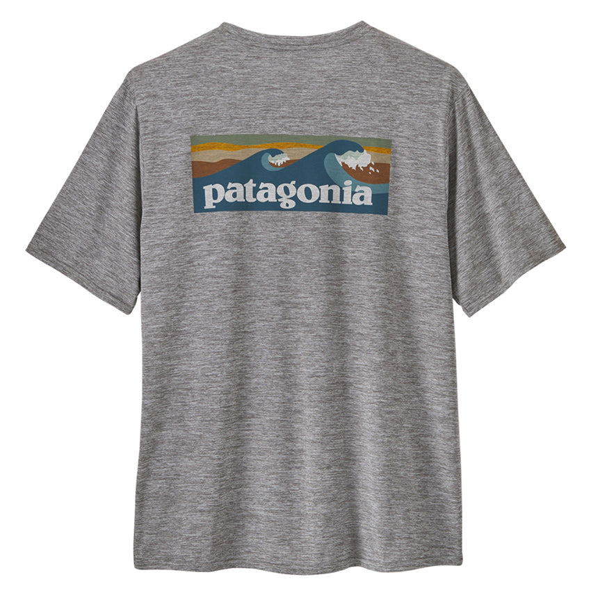 Patagonia - Men's Capilene Cool Daily Graphic Shirt - Waters ...