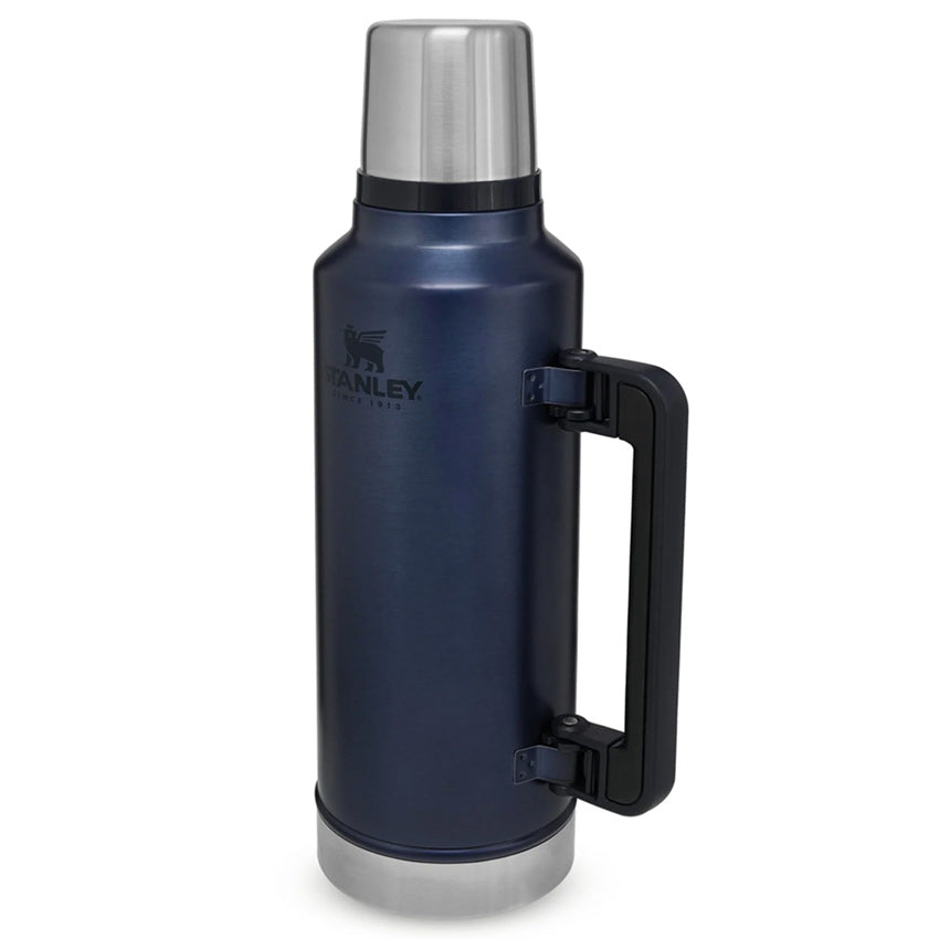 Stanley The Easy Fill Wide Mouth Flask 230 ml, dark blue, hip