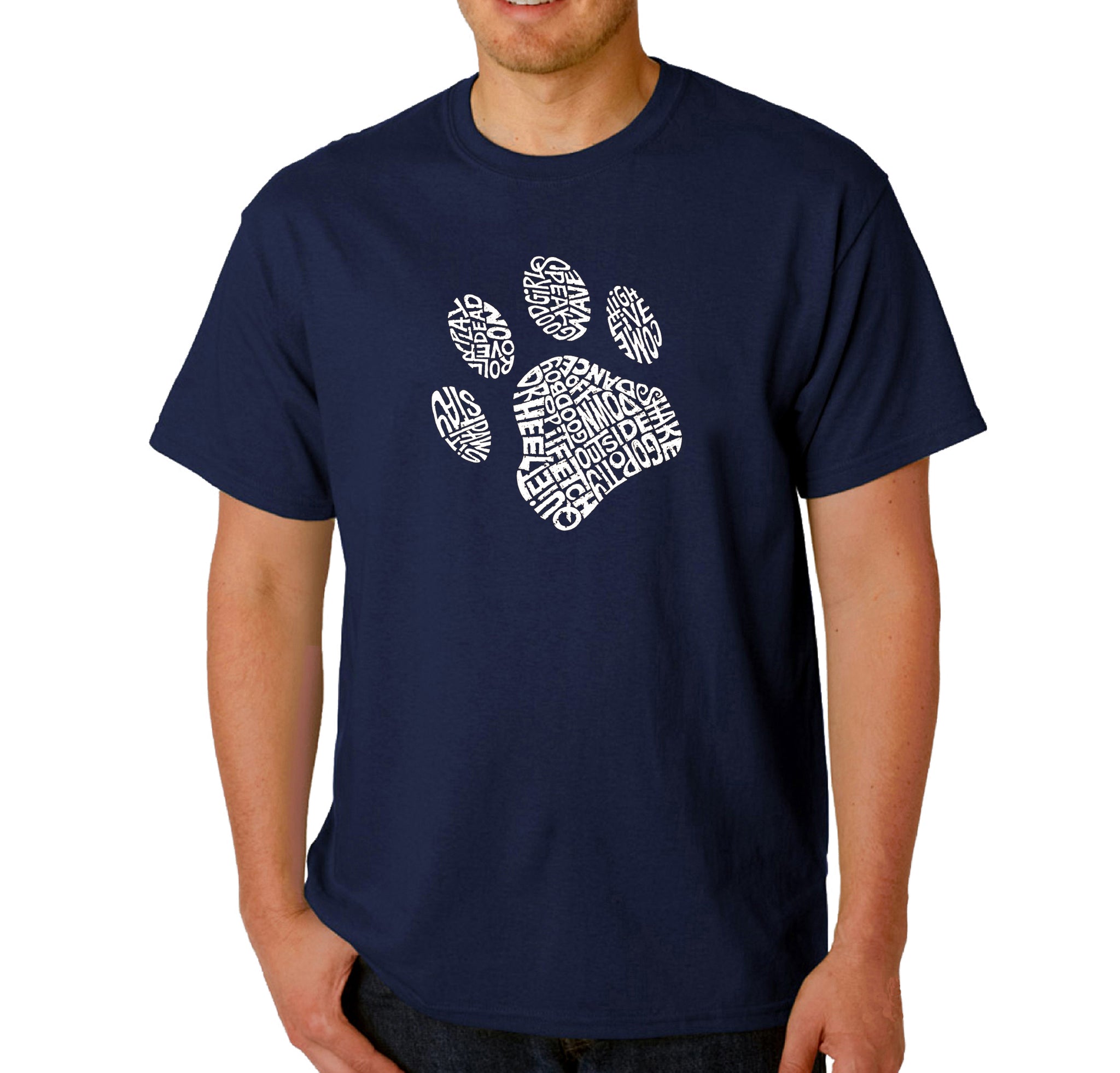 dog paw t shirt