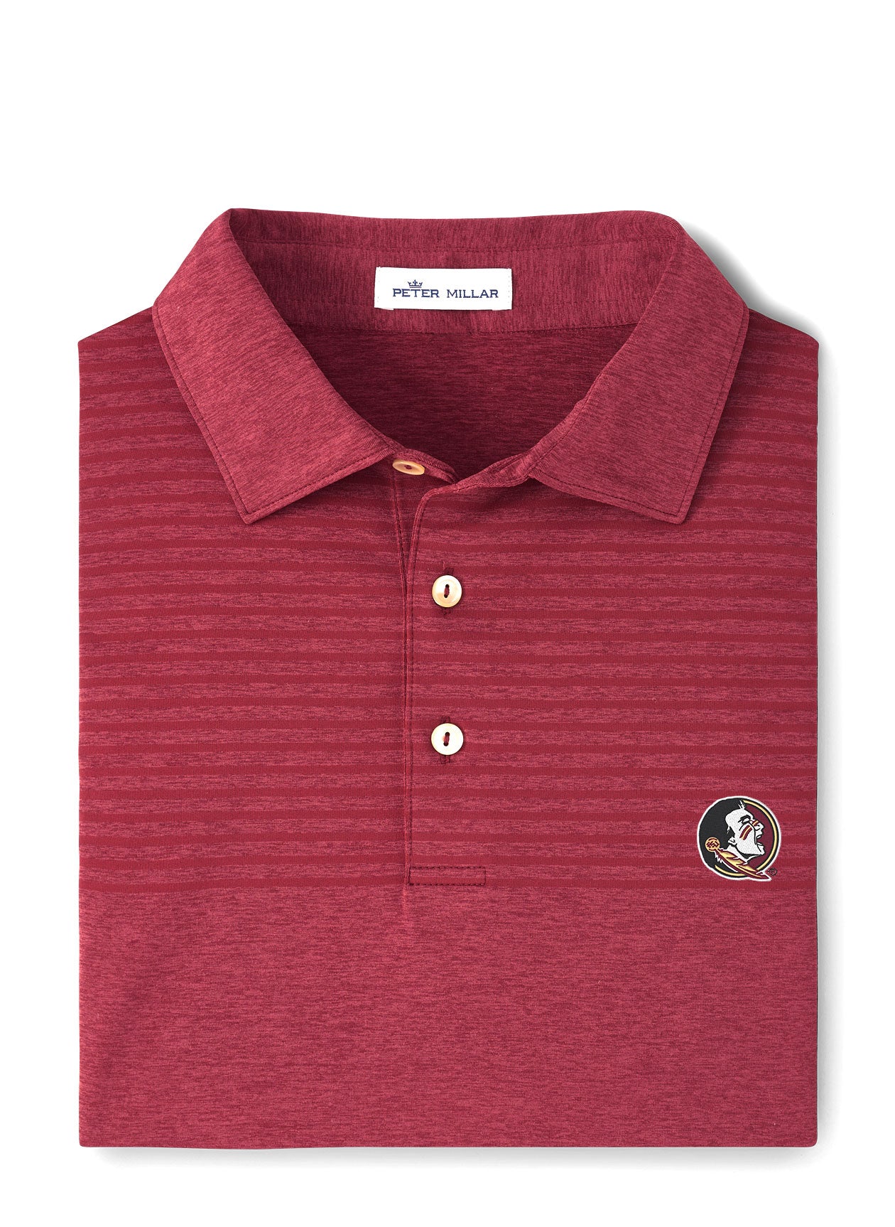 Slims Engineered Stripe Polo FSU