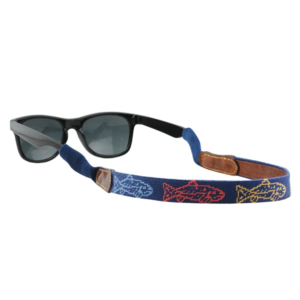 Catch of the Day (Navy) Sunglass Strap
