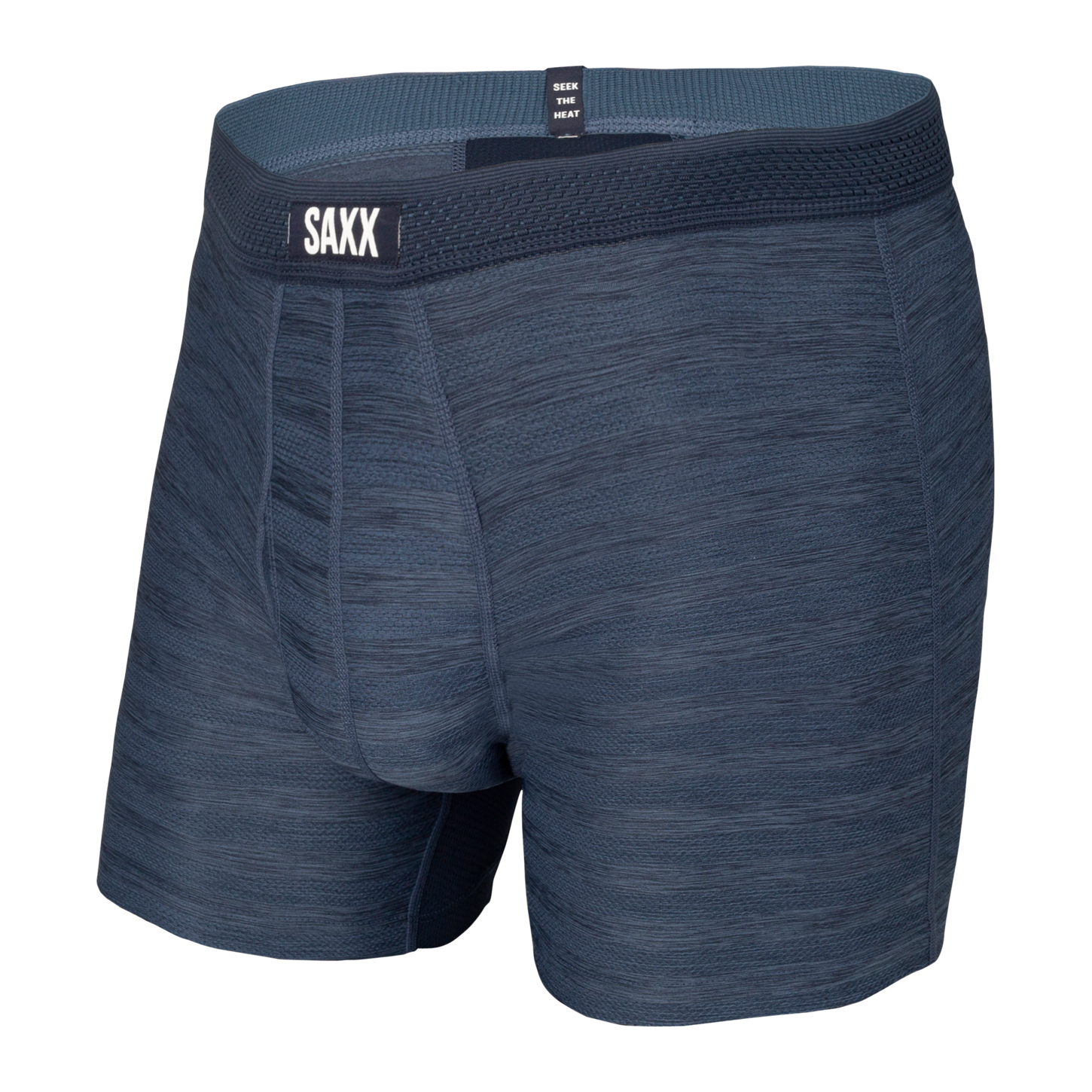 Hot Shot Boxer Brief Dk Denim Hthr