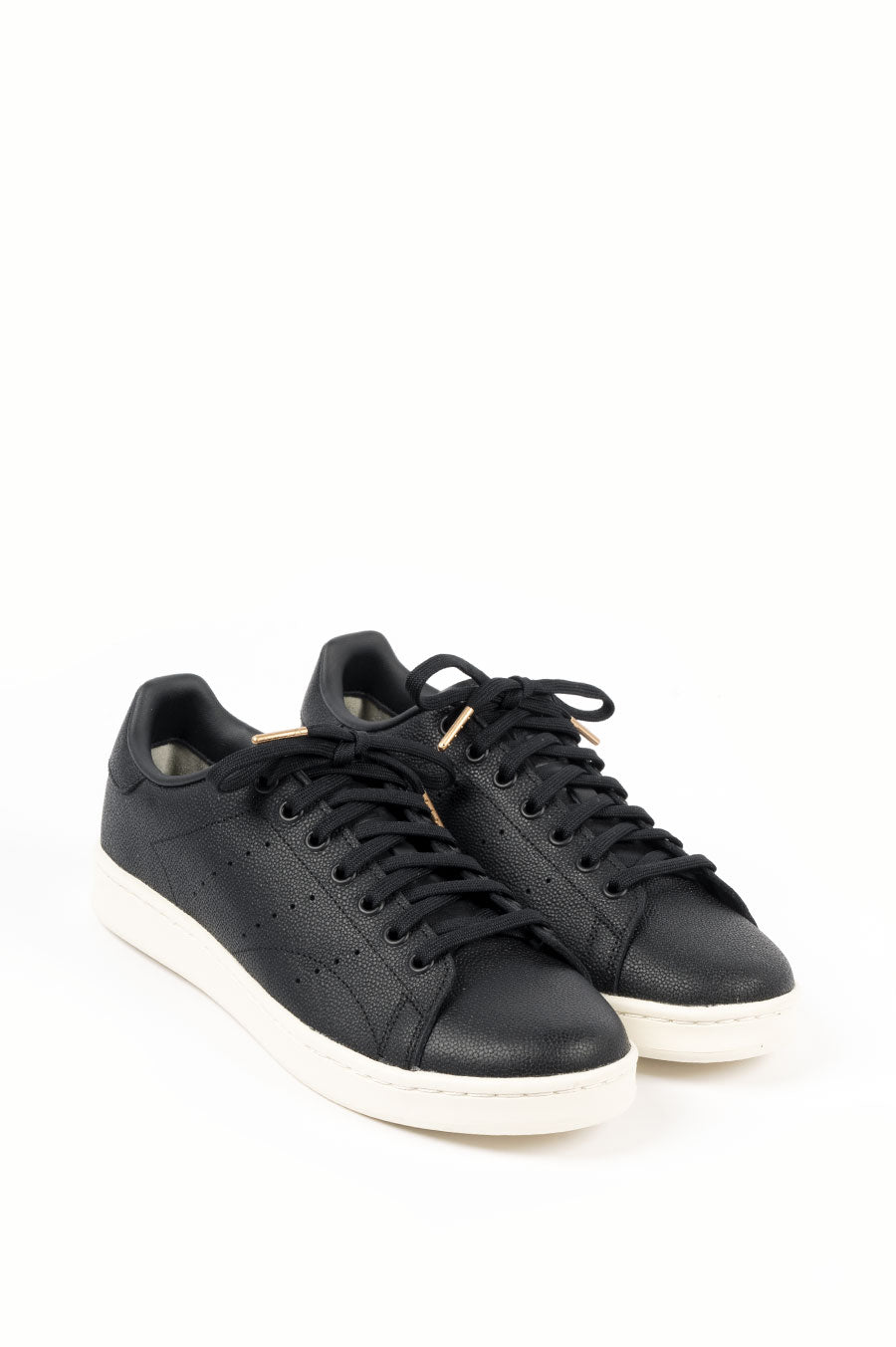 ADIDAS STAN SMITH BLACK PEBBLED LEATHER – BLENDS