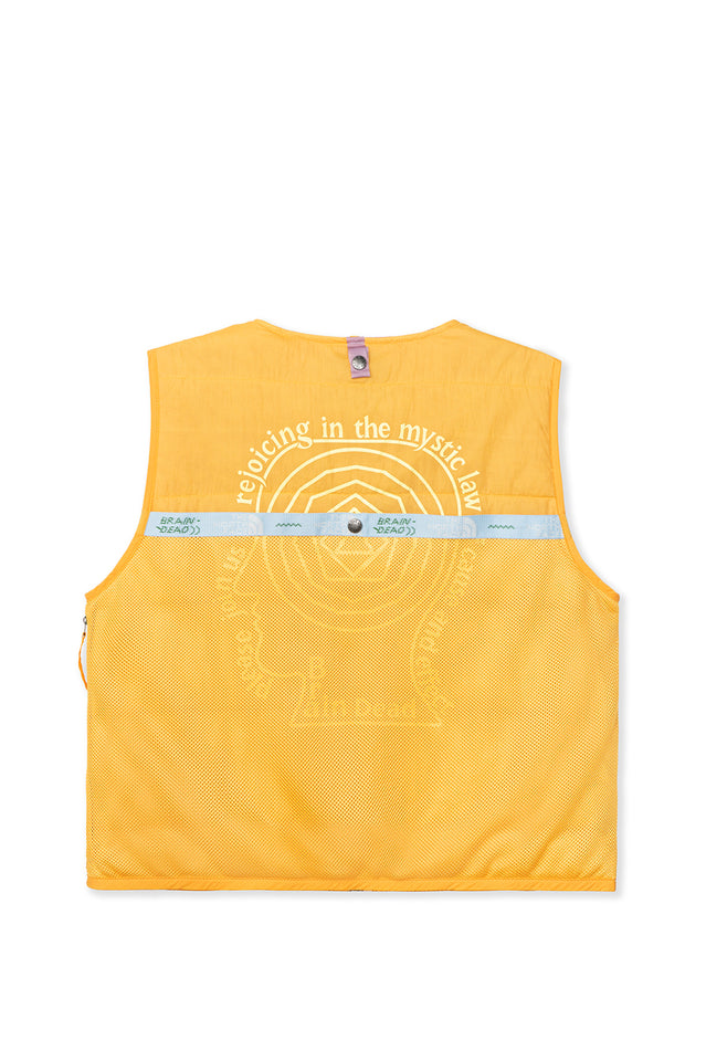 BRAIN DEAD x THE NORTH FACE SIERRA VEST TNF YELLOW | BLENDS