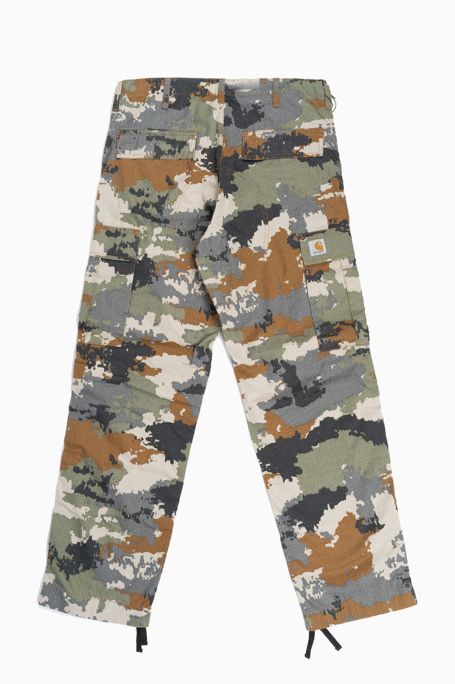 CARHARTT WIP REGULAR CARGO PANT TRAIL PRINT WOODLAND CAMO – BLENDS