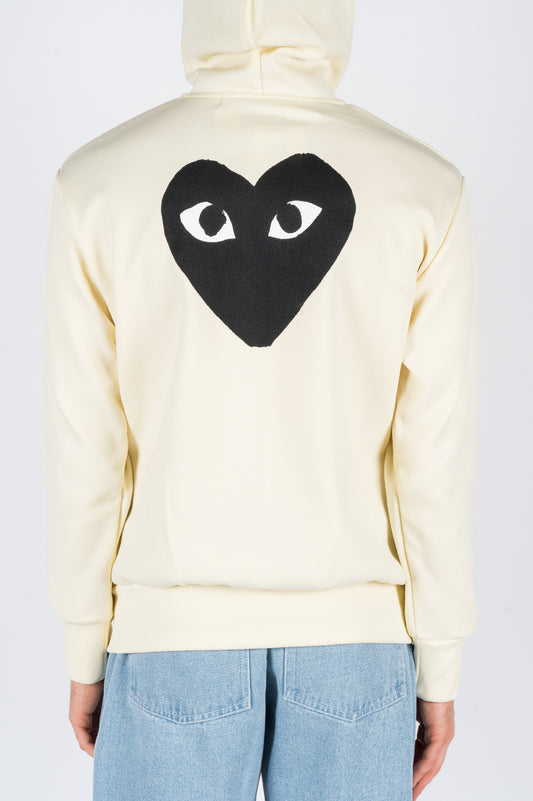 Comme des Garçons Play Black Heart Tee - White – Kith