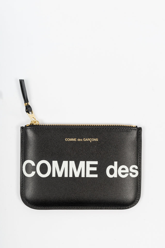 COMME DES GARCONS WALLET HUGE LOGO WALLET SA8100 BLACK – BLENDS