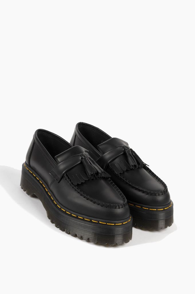 DR MARTENS ADRIAN QUAD BLACK SMOOTH – BLENDS