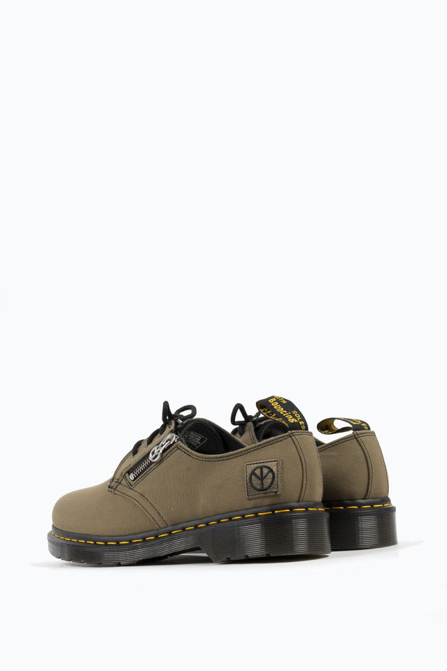 DR MARTENS 1461 BABYLON OLIVE BLACK | BLENDS