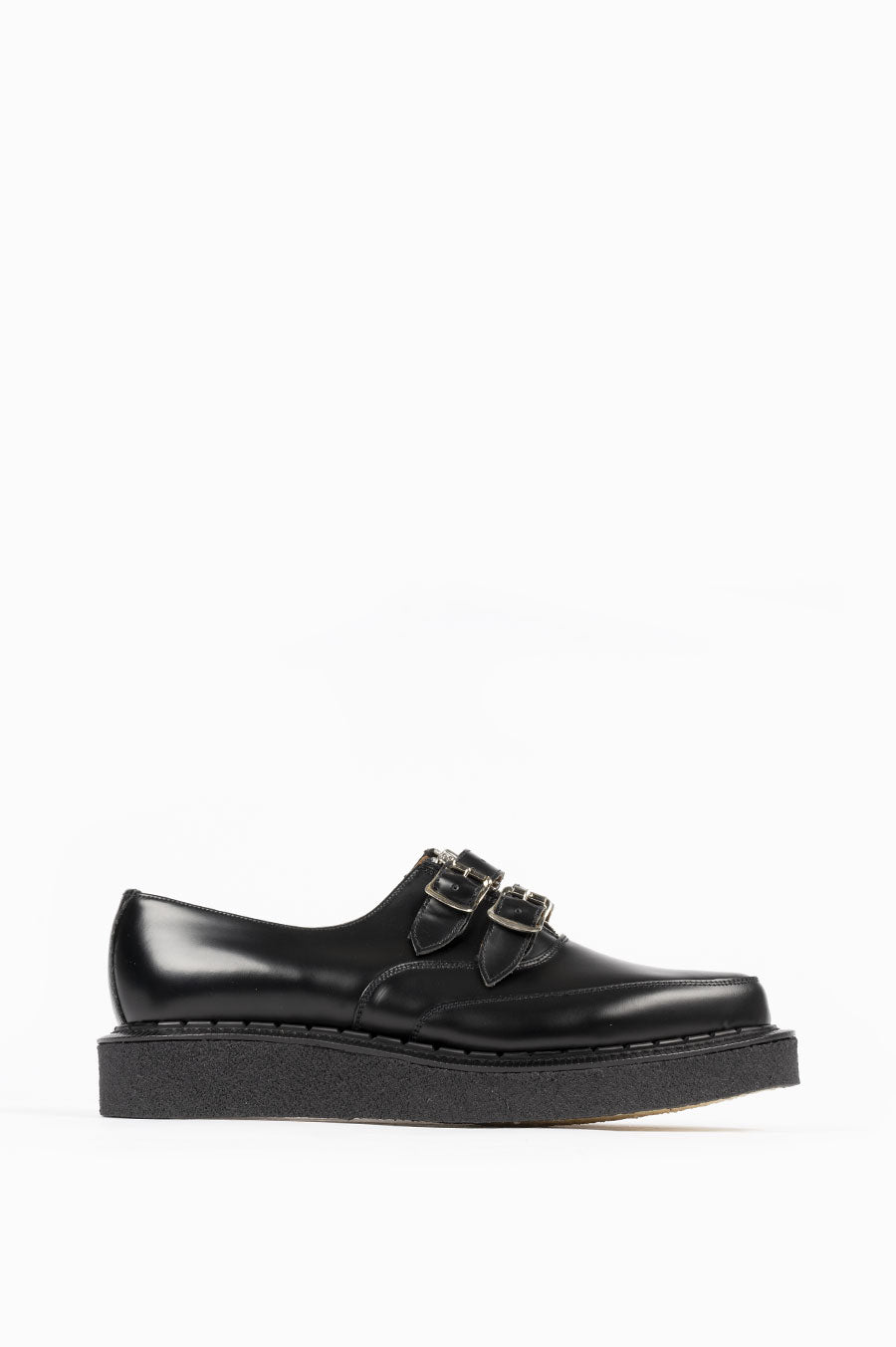 COMME DES GARCONS HOMME PLUS X GEORGE COX LACE-UP CREEPERS BLACK