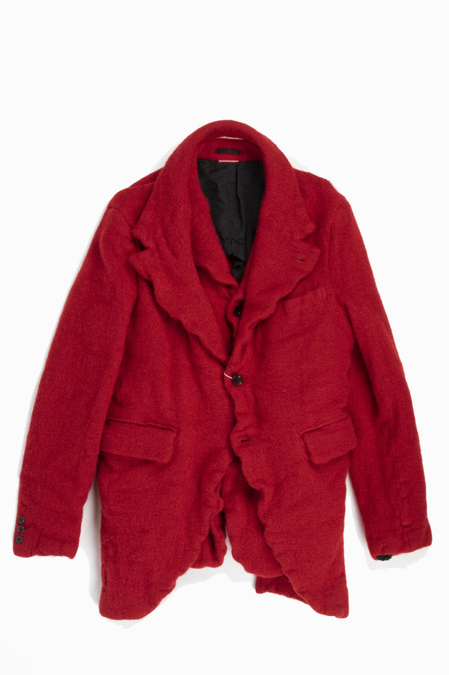 COMME DES GARCONS HOMME PLUS JACKET RED | BLENDS