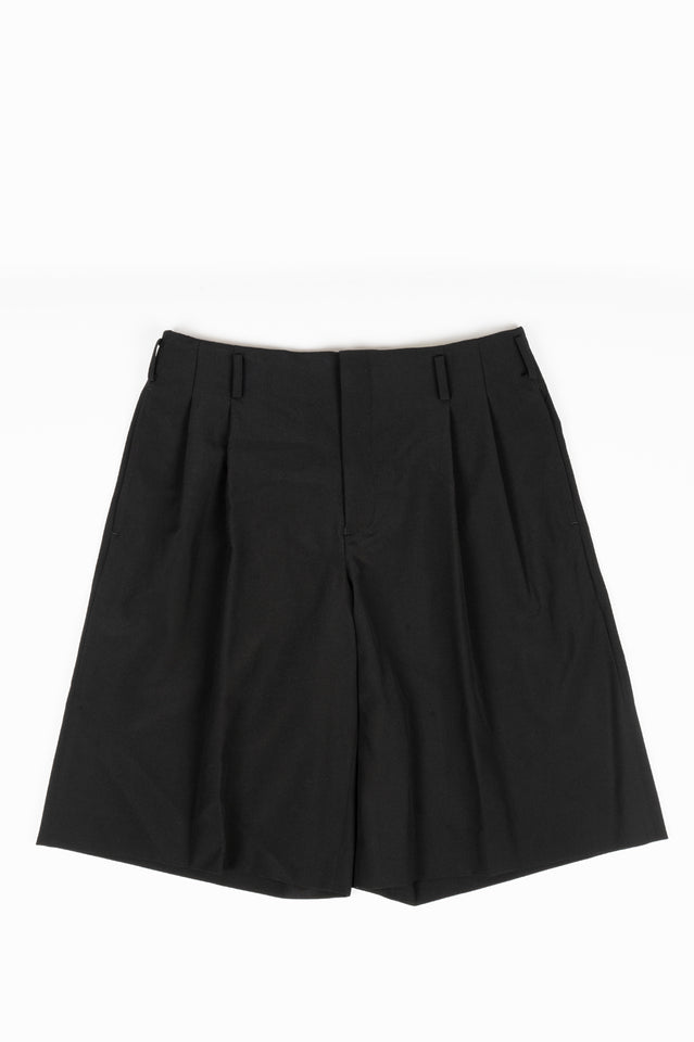 COMME DES GARCONS HOMME PLUS SHORT PANTS BLACK | BLENDS