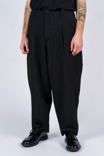 COMME DES GARCONS HOMME PLUS BAGGY POLYESTER TROUSER | BLENDS