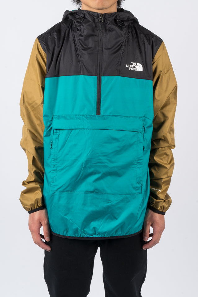 north face fanorak green