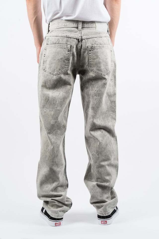 rassvet printed jeans