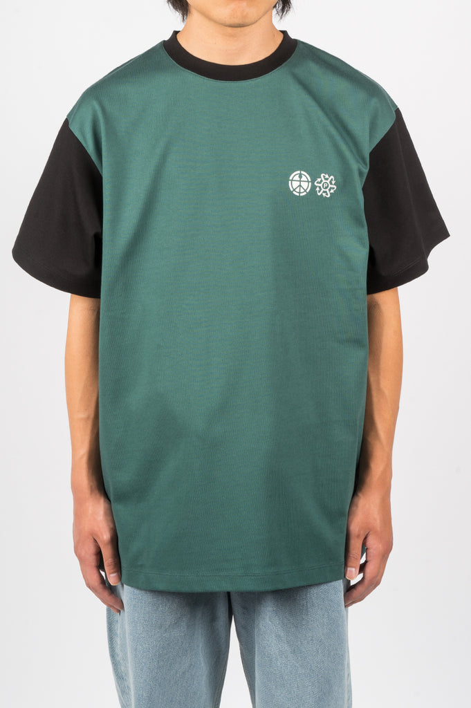 RASSVET TWO TONE TSHIRT GREEN – BLENDS