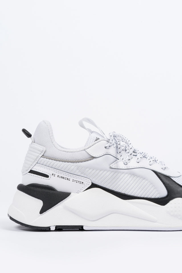 puma rsx white and black