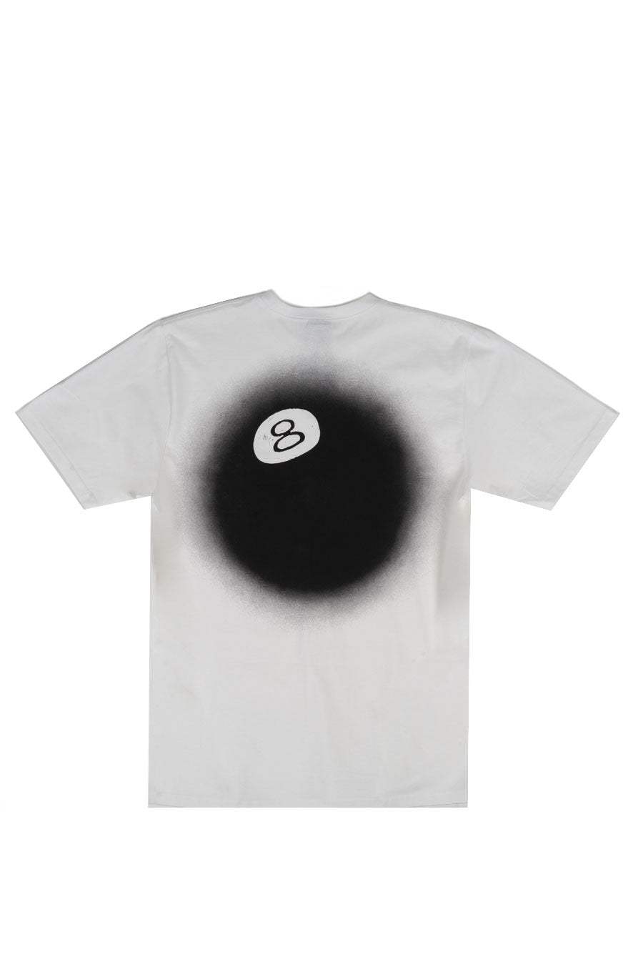 STUSSY 8 BALL FADE TEE WHITE – BLENDS