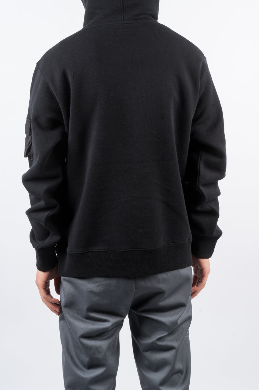 STUSSY CARGO FLEECE HOOD BLACK – BLENDS