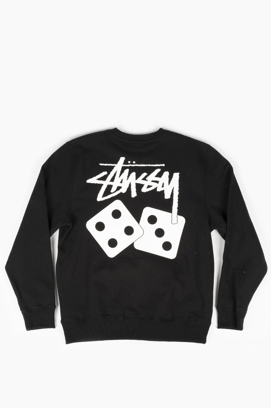 STUSSY DICE CREW BLACK