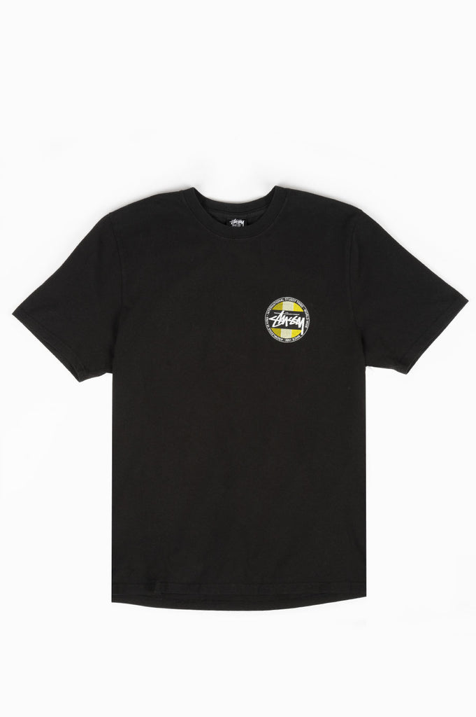 STUSSY CLASSIC DOT PIG. DYED TEE BLACK – BLENDS
