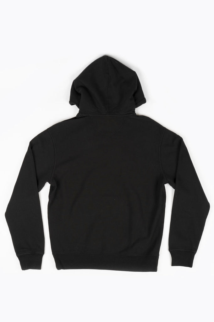 STUSSY STOCK LOGO HOODIE BLACK – BLENDS